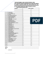 Absensi PPDS Juli 2018