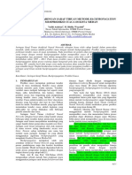 Analisis Kinerja Jaringan Saraf Tiruan M PDF
