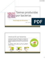 Toxinas Producidas Por Bacterias y Hongos - IIA Xitlalic Castillo
