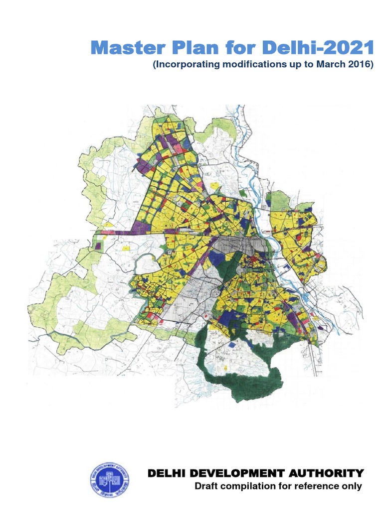 Delhi Master Plan 2021 Overview | PDF | Business | Nature