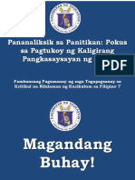 4 Pagsusuri NG Kaligirang Pangkasaysayan NG Isang Akdang Pampanitikan