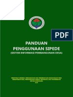 Panduan Penggunaan SIPEDE