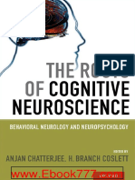 The Roots of Cognitive Neuroscience - Behavioral Neurology and Neuropsychology