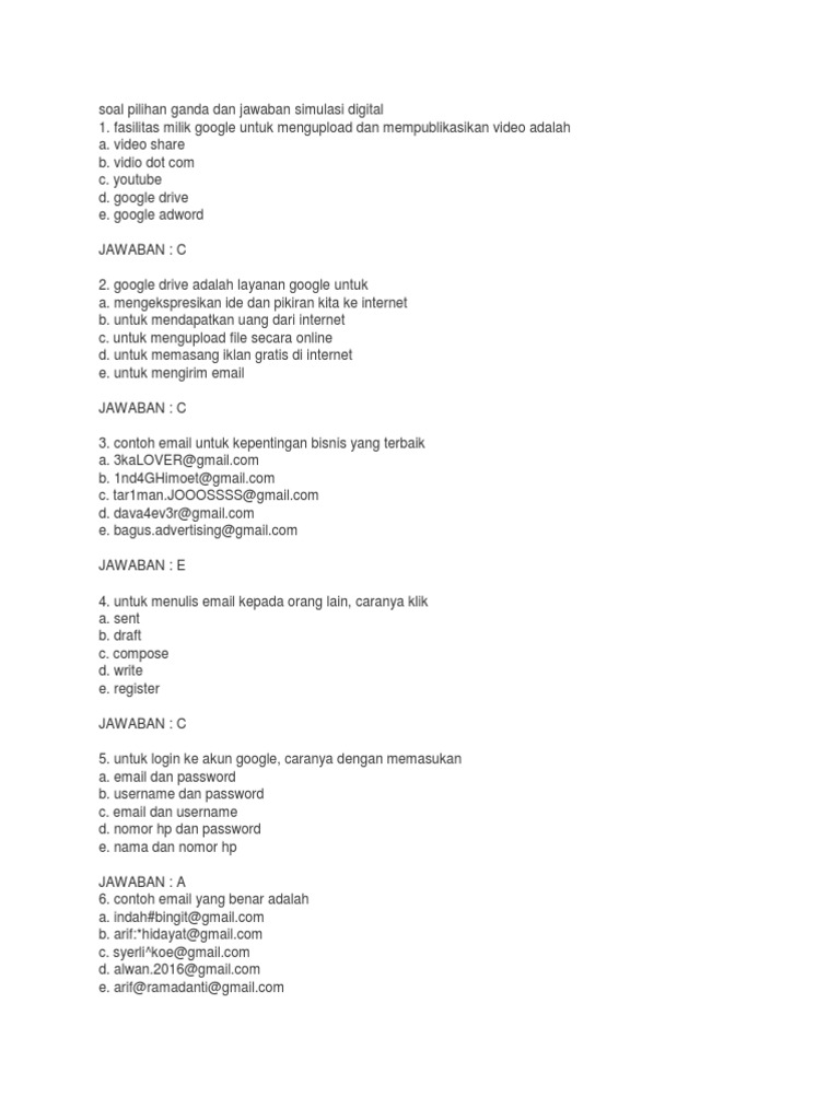 Soal Pilihan Ganda Dan Jawaban Tentang Movie Maker Guru Ilmu Sosial