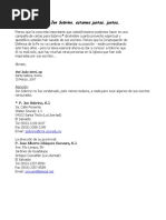 Campaña Querido Jon Sobrino