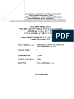 SBD Preservasi Jalan Wotu-Tarengge-Malili-Bts Prov Sultra 2019 PDF