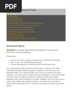Download MS Access - Advanced Topic by bogsbest SN3948579 doc pdf