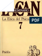 El Seminario 7. La ética del psicoanálisis [Jacques Lacan].pdf