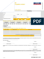 Software update contract for vehicle diagnostics tools