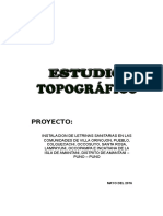 Informe Topografico