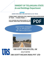 Construction supervision consultancy services for Kandi-Shadnagar road widening project