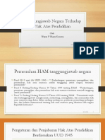 Tanggungjawab Negara Terhadap Hak Atas Pendidikan