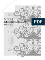 Modul Kewirausahaan Kelas XI