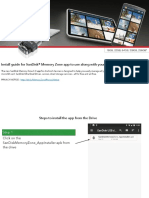 Install Guide For Sandisk® Memory Zone App To Use Along With Your Sandisk Ultra® Dual Drives