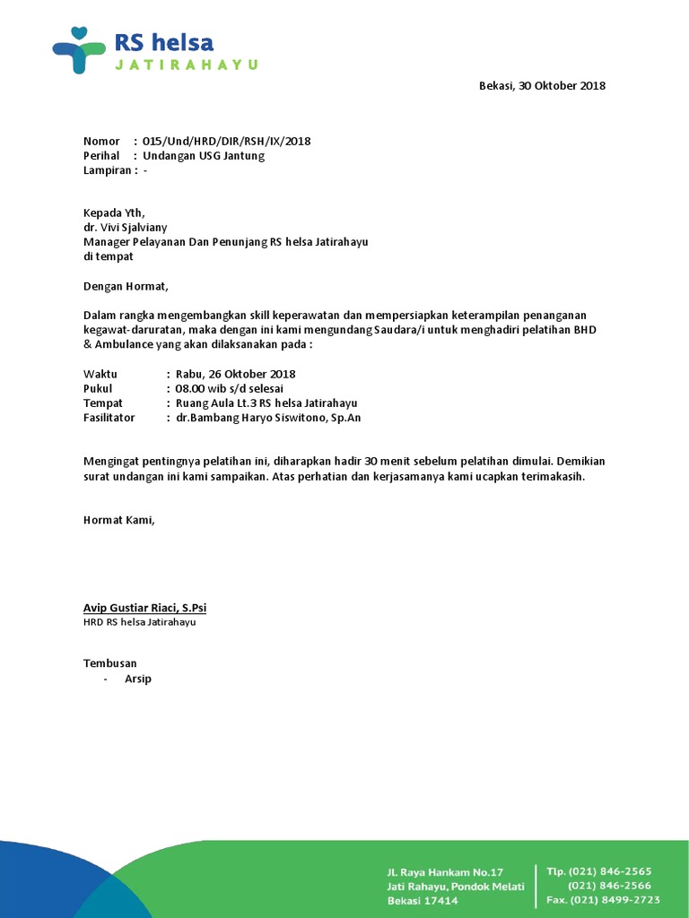 410 Koleksi Contoh Undangan Rapat Akreditasi Gratis Terbaru