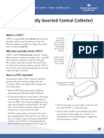 PICC (Peripherally Inserted Central Catheter) in A Newborn