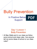 Bully Prevention: in Positive Behavior Support