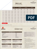 Romano Price List Current (1)