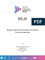 Rilis Sikap & Analisis Kasus Pelecehan Dan Kekerasan Seksual Di Ugm