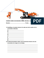 Examen Sobre Excavadora Sobre Orugas 1