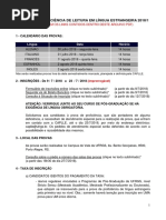 Provas de Proficiência 2018-1