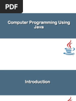 Computer Programming Using Java