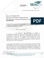 Ofício Do Sindicato Das Empresas de Asseio e Construção Do Estado Do Piauí (Seac-PI)