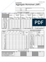 Concrete Aggregate Worksheet (JMF) : Minnesota Department of Transportation