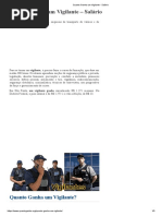 Quanto Ganha Um Vigilante
