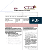 aurora turmelle - learning event 1 - secondary practicum lesson plan - edu 223 - 11 1