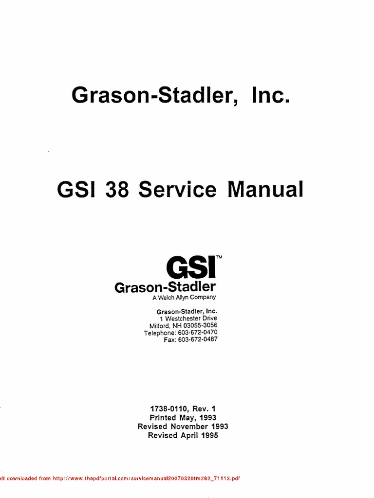 GSI 38 Auto Tymp Product Overview | PDF | Power Supply | Frequency ...
