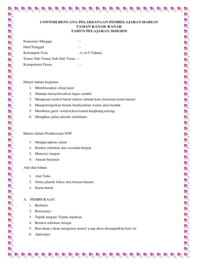 Format RPPH | PDF