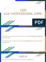1220 Due Professional Care