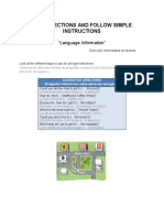 Giving Directions PDF
