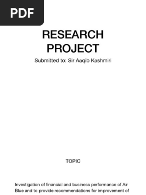 Research Project