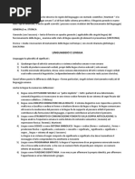 riassunto linguistica generale 