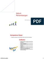 3 Hukum Perkembangan