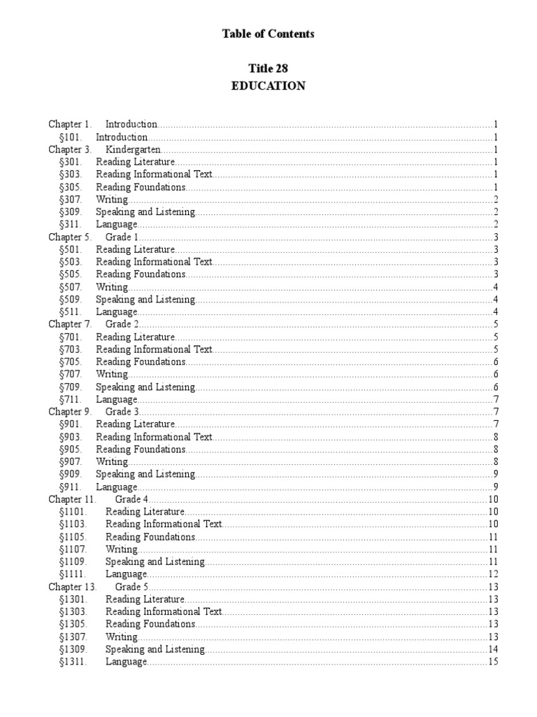 Title 28 Education | PDF | Syllable | Phonics
