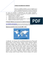 El Consejo de Derechos Humanos TP