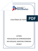 Psicologia da Aprendizagem - Coleção de Textos