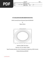 Download FFT Implementation in FPGA by Taibi Zakaria SN39489973 doc pdf