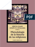 Metodologia de La Historia de Las Religiones Eliade Kitagawa PDF