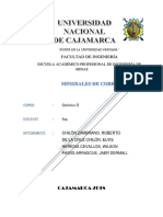 Quimica II. Informe Cobre