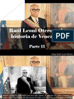 Edgar Raúl Leoni Moreno - Raúl Leoni Otero en la historia de Venezuela, Parte II