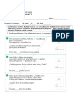 Evaluacion Matematica Diciembre 2° Basico