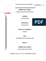 Ensayo de Metrologia