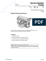 Exhaust Pressure Governor