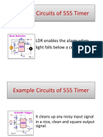 Example Circuits of 555 Timer