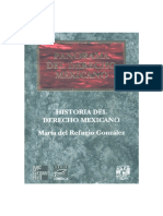 Maria Del Refugio Gonzalez Historia Del Derecho Mexicano 1992 PDF