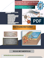 Rocas metamórficas UNASAC